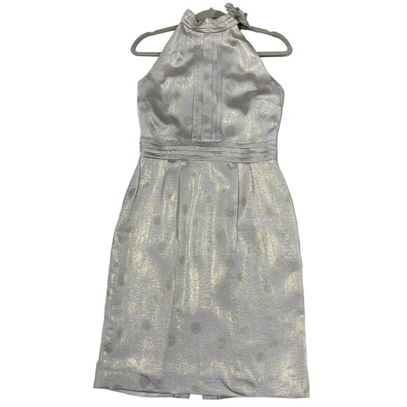 ANTONIO MELANI Dresses & Skirts - ANTONIO MELANI silk Sheath Dress Women 4 Halter Slimming Quiet Luxury Comfort